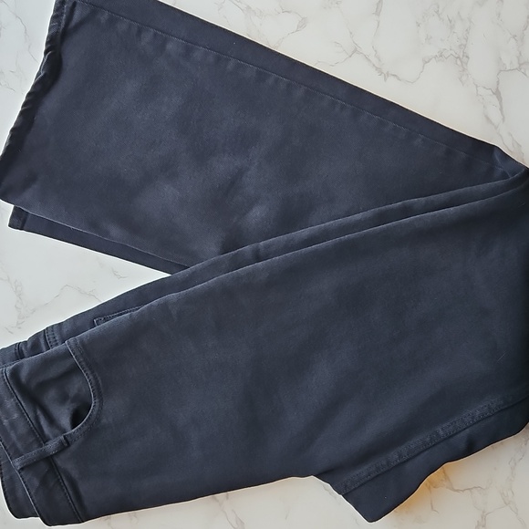 Wilfred Free Aritzia Two-Step High Rise Black Flared Jeans 8 - Picture 6 of 12